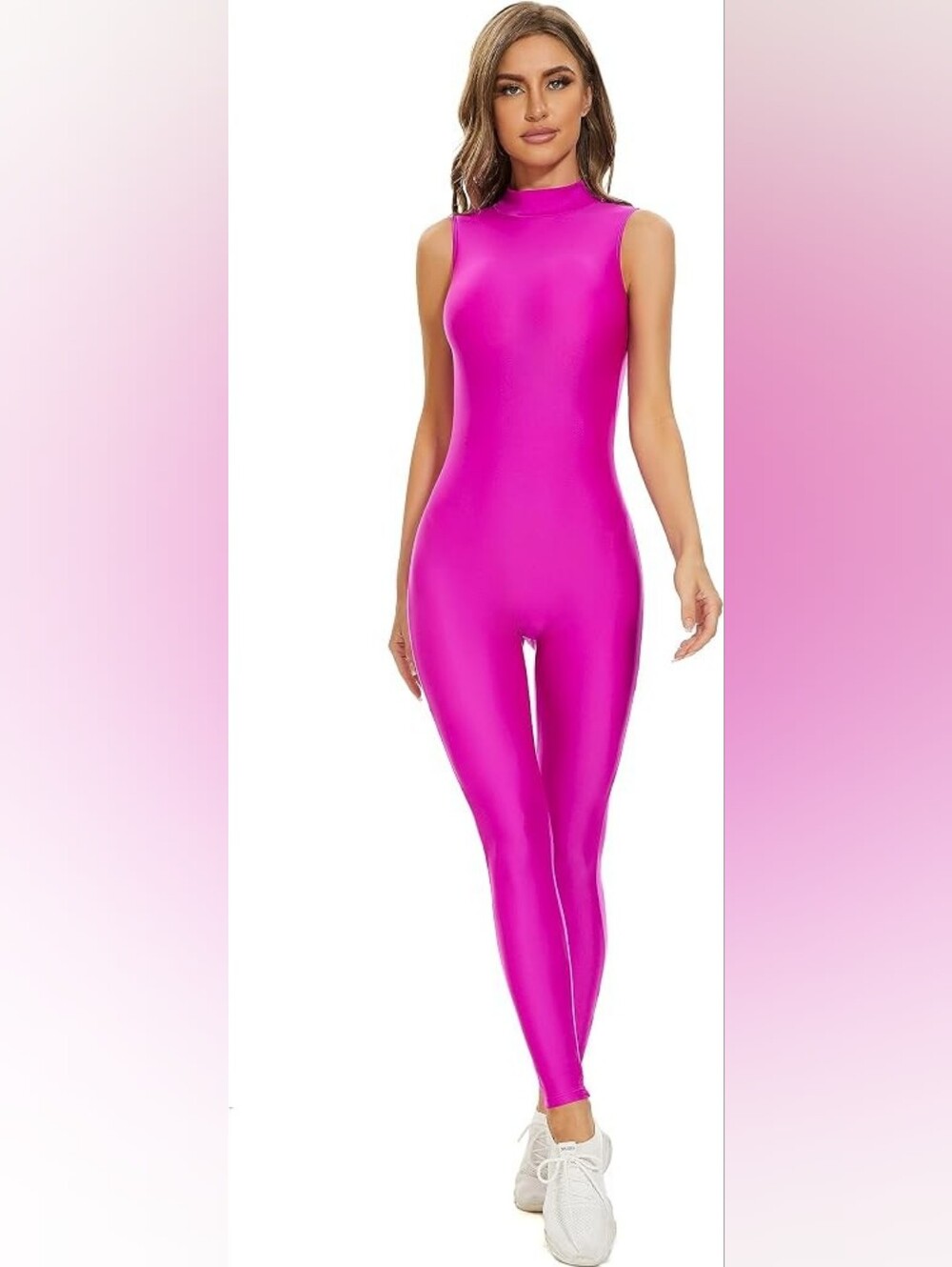 Fuchsia Women’s One-Piece Jumpsuit